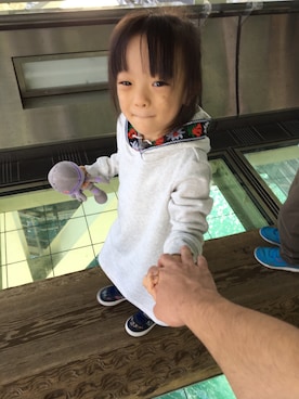 「チロリアンテープ」｜mutatabiさん（キッズ・100cm）の秋コーディネート