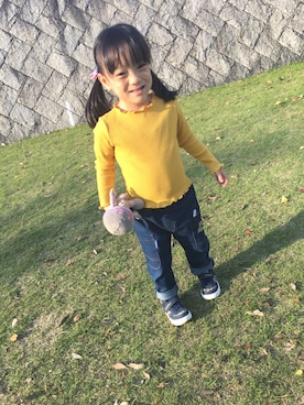 mutatabiさん（キッズ・100cm）の秋コーディネート