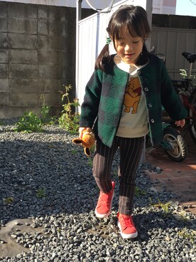 mutatabiさん（キッズ・100cm）の春コーディネート