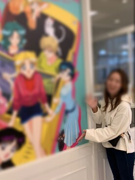 「美少女戦士セーラームーン（ビショウジョセンシセーラームーン）のアイテム」を使った、llimeさん（レディース・152cm）の秋コーディネート