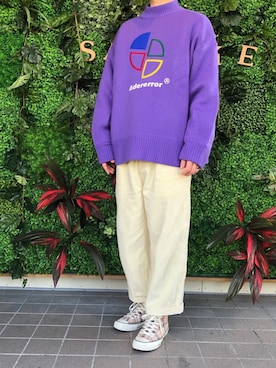 「TOMMY（トミー）のアイテム（パンツ）」を使った、うたときさん（メンズ・177cm）の冬コーディネート