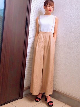 kananiiinaさん（レディース・162cm）の夏コーディネート