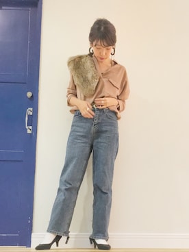 「chuu（チュー）のアイテム」を使った、maayaさん（レディース・158cm）の秋コーディネート