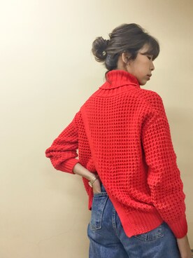 「chuu（チュー）のアイテム」を使った、maayaさん（レディース・158cm）の秋コーディネート