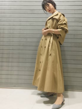 「高橋愛」｜「アイテム（パンプス）」を使った、maayaさん（レディース・158cm）の春コーディネート