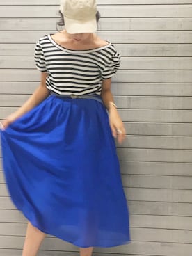 maayaさん(レディース・158cm)の夏コーディネート