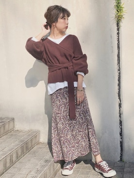 maayaさん（レディース・158cm）の秋コーディネート