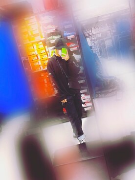 「GLUTTONOUS（グルトン）のアイテム」を使った、Reさん（メンズ・170cm）の秋コーディネート