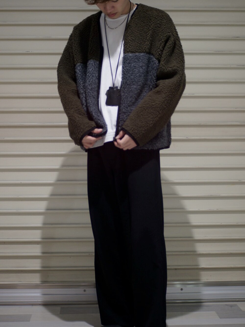 N.HOOLYWOOD ノーカラージャケット N.HOOLYWOODのノーカラージャケットを使った人気ファッション