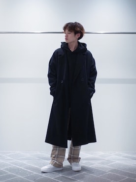 「SHAREEF（シャリーフ）のアイテム（その他）」を使った、Ryo Kikuchiさん（メンズ・173cm）の秋コーディネート