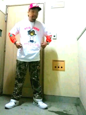 「Walls（ウォールズ）のアイテム」を使った、🌴-MASA-🌴 さん（メンズ・174cm）の春コーディネート