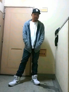 「MURAL（ミューラル）のアイテム（帽子）」を使った、🌴-MASA-🌴 さん（メンズ・174cm）の春コーディネート