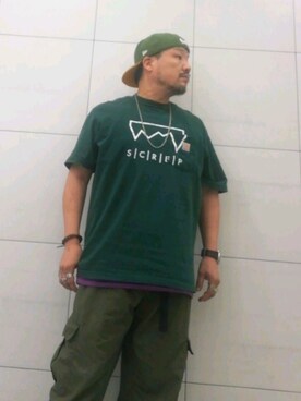 「アイテム（腕時計、ブラウン系）」を使った、🌴-MASA-🌴 さん（メンズ・174cm）の夏コーディネート