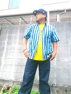 「KINGSIZE（キングサイズ）のアイテム」を使った、🌴-MASA-🌴 さん（メンズ・174cm）の秋コーディネート