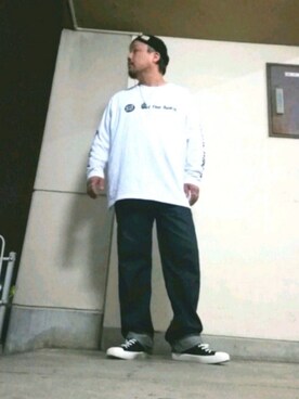 「KINGSIZE（キングサイズ）のアイテム」を使った、🌴-MASA-🌴 さん（メンズ・174cm）の秋コーディネート