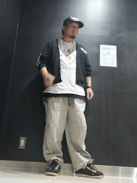 「MURAL（ミューラル）のアイテム（帽子）」を使った、🌴-MASA-🌴 さん（メンズ・174cm）の秋コーディネート