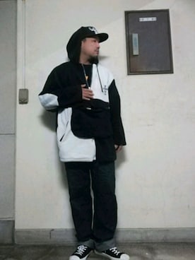 「MURAL（ミューラル）のアイテム（帽子）」を使った、🌴-MASA-🌴 さん（メンズ・174cm）の秋コーディネート