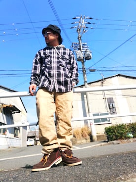 「SUGGESTION（サジェッション）のアイテム」を使った、🌴-MASA-🌴 さん（メンズ・174cm）の冬コーディネート