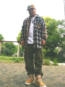 「MURAL（ミューラル）のアイテム」を使った、🌴-MASA-🌴 さん（メンズ・174cm）の春コーディネート