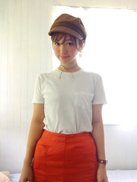 「夏カジュアル」｜はるさん（レディース・162cm）の夏コーディネート