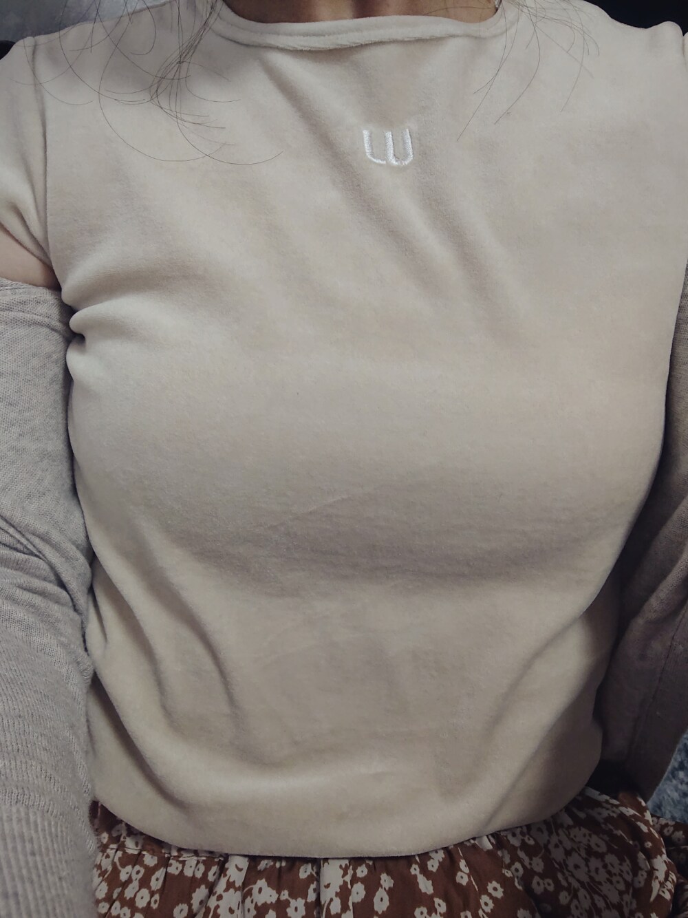 「EDIT.FOR LULU」｜「EDIT. FOR LULUのアイテム（Tシャツ/カットソー、ベージュ系）」を使った、iggydannyさん（レディース・167cm）の春コーディネートの1枚目の写真