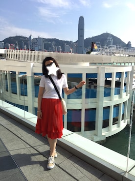 Nienieさん（レディース・165cm）の夏コーディネート