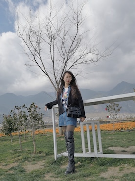 CindySSさん（レディース・169cm）の冬コーディネート