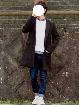 ぺいさん（メンズ・168cm）の冬コーディネート