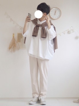 「ゆるカジ」｜「アイテム（その他）」を使った、ぺいさん（メンズ・168cm）の夏コーディネート
