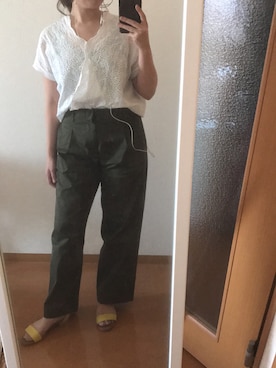 「rps（アールピーエス）のアイテム（その他トップス）」を使った、ruharuさん（レディース・158cm）の夏コーディネート