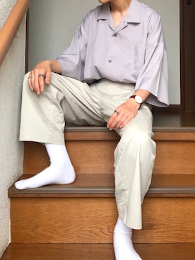 sさん（メンズ・173cm）の夏コーディネート