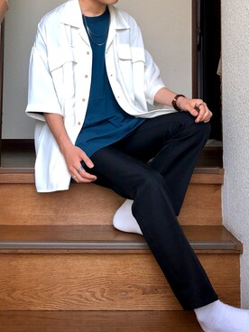 sさん（メンズ・173cm）の夏コーディネート