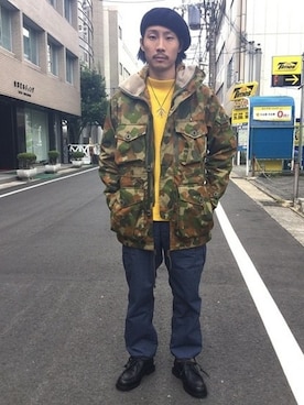 「Andersen-Andersen（アンデルセンアンデルセン）のアイテム」を使った、せっきゃんさん（メンズ・175cm）の秋コーディネート