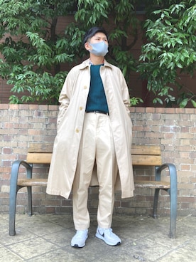 「united arrows」｜「アイテム（財布/小物）」を使った、T.H.さん（メンズ・172cm）の春コーディネート