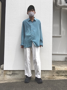 「MP STORE（エムピーストア）のアイテム」を使った、T.H.さん（メンズ・172cm）の春コーディネート