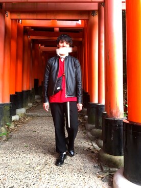 あゆみさん（メンズ・171cm）の冬コーディネート