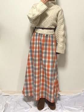 「DRWCYS（ドロシーズ）のアイテム（ワンピース/ドレス）」を使った、R..yoさん（レディース・151cm）の冬コーディネート