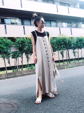 harukaさん（レディース・160cm）の夏コーディネート