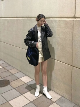 「AIN（エイン）のアイテム」を使った、yuumi99さん（レディース・153cm）の秋コーディネート