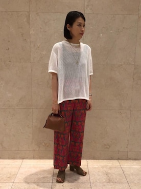 吉本　里奈さん（レディース・164cm）の春コーディネート