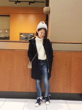 pixyon*さん（レディース・153cm）の冬コーディネート