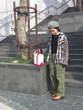 つなしまあゆみさん(レディース・153cm)の冬コーディネート