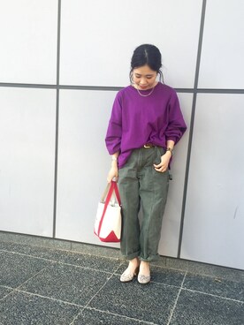 つなしまあゆみさん(レディース・153cm)の春コーディネート