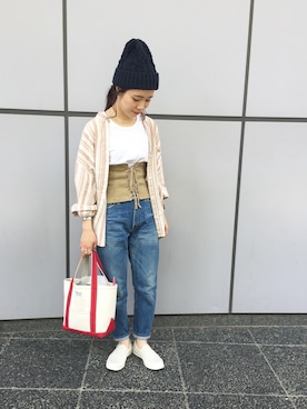 つなしまあゆみさん（レディース・153cm）の春コーディネート