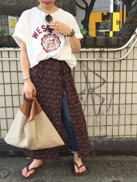 つなしまあゆみさん（レディース・153cm）の夏コーディネート