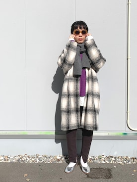 つなしまあゆみさん（レディース・153cm）の冬コーディネート
