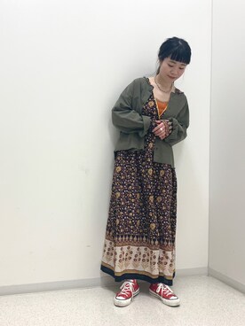 つなしまあゆみさん（レディース・153cm）の春コーディネート