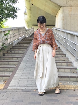 つなしまあゆみさん（レディース・153cm）の春コーディネート