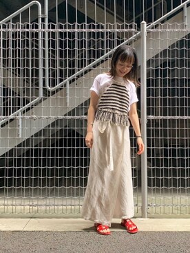 つなしまあゆみさん（レディース・153cm）の夏コーディネート