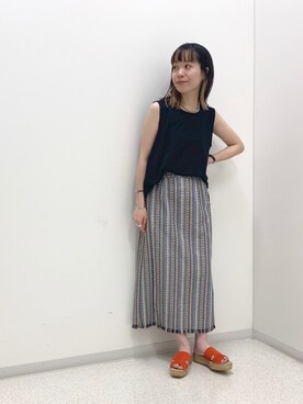 つなしまあゆみさん（レディース・153cm）の夏コーディネート